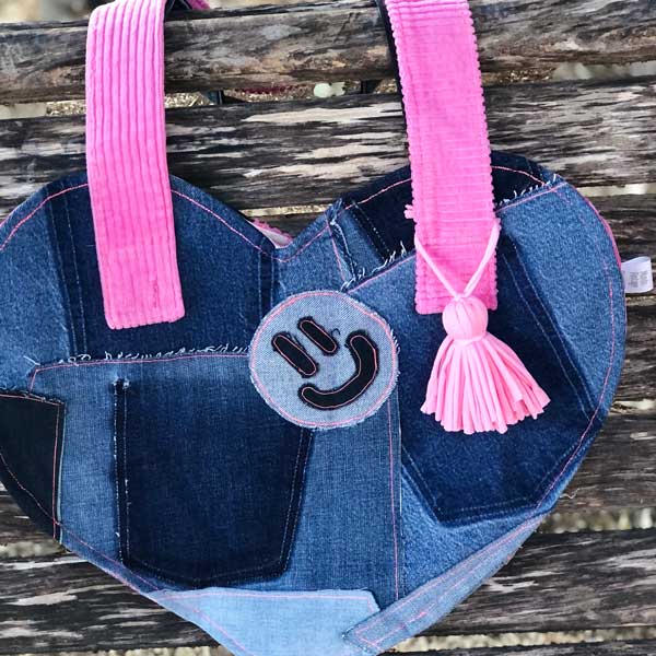 TOTE CORAZÓN SMILE (UPCYCLING)