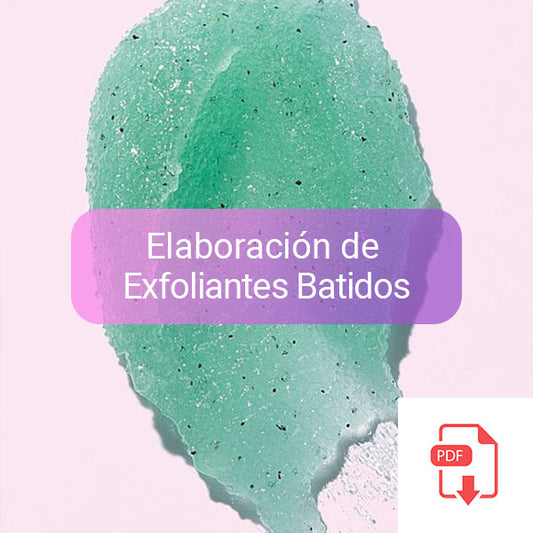 CURSO  Elaboración Exfoliantes Batidos