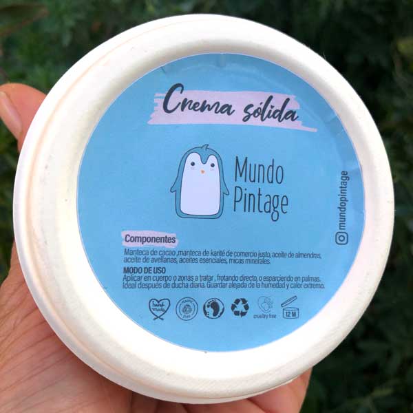 Crema sólida para embarazo 60gr.