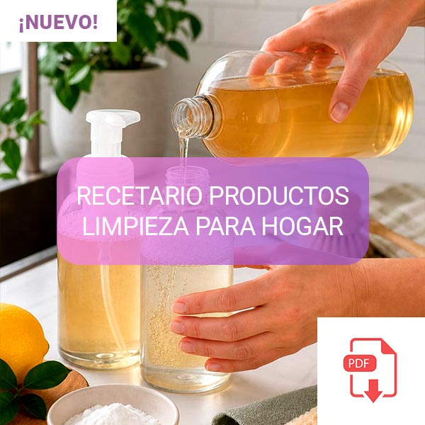 RECETARIO 2O PRODUCTOS LIMPIEZA DEL HOGAR RESIDUO ZERO