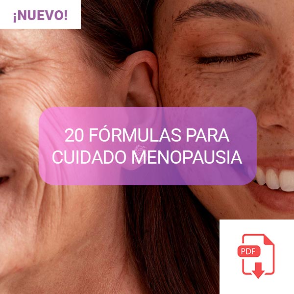 RECETARIO 20 FÓRMULAS CUIDADO MENOPAUSIA