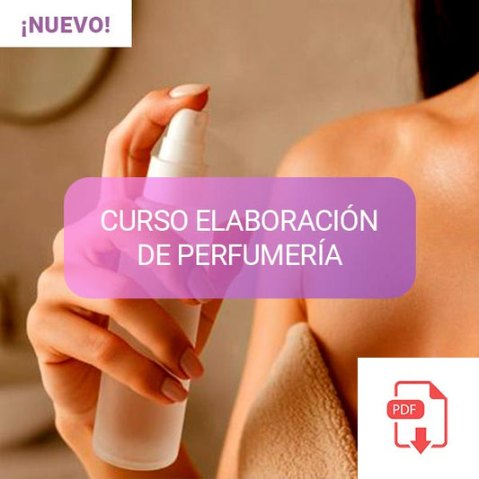 CURSO  FORMULACIÓN PERFUMERIA ARTESANAL