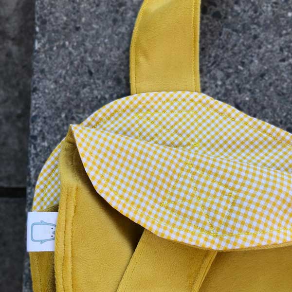 TOTE BAG CORAZON AMARILLO