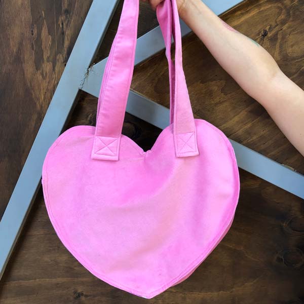 TOTE BAG Corazon barbie-coquette