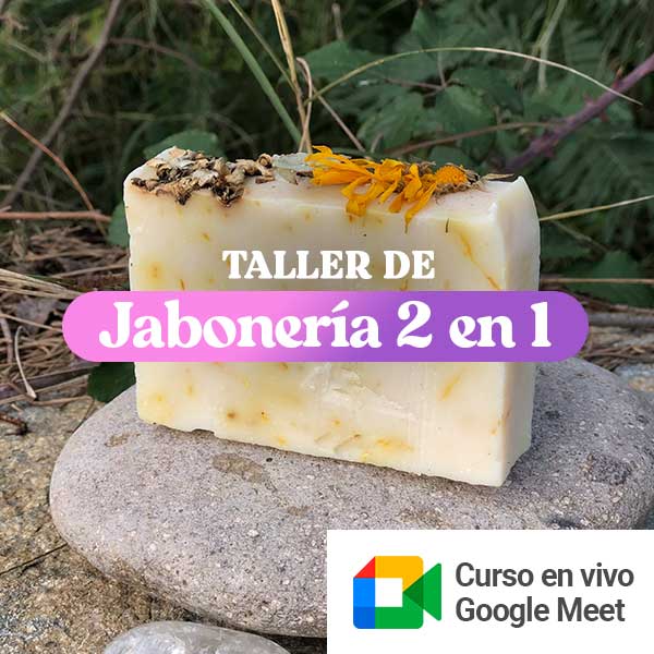 Taller online en vivo de Jabonería  EVENTO ÚNICO EL 05/03/2026