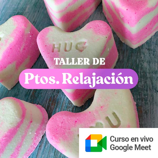Taller online en vivo de elaboración de productos de relajación avanzado 04-09-2025 19:00 hr.