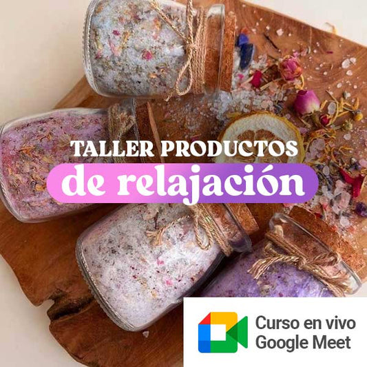 Taller on line en VIVO!!!!  PRODUCTOS RELAJACIÓN 130 FÓRMULAS 6 Agosto 2026 19:00 hrs
