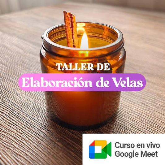 Taller online en vivo Elaboración de Velas, Wax Melt y Sahumos 02-10-2025 19:00 hr.