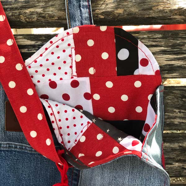 TOTE BAG CORAZON CON BOLSILLO (UPCYCLING)