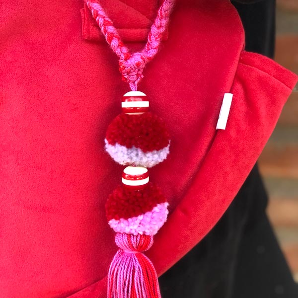 TOTE BAG CORAZON ROJO (costuras invisibles)