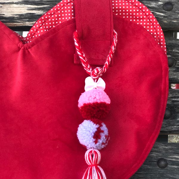 TOTE BAG CORAZON ROJO